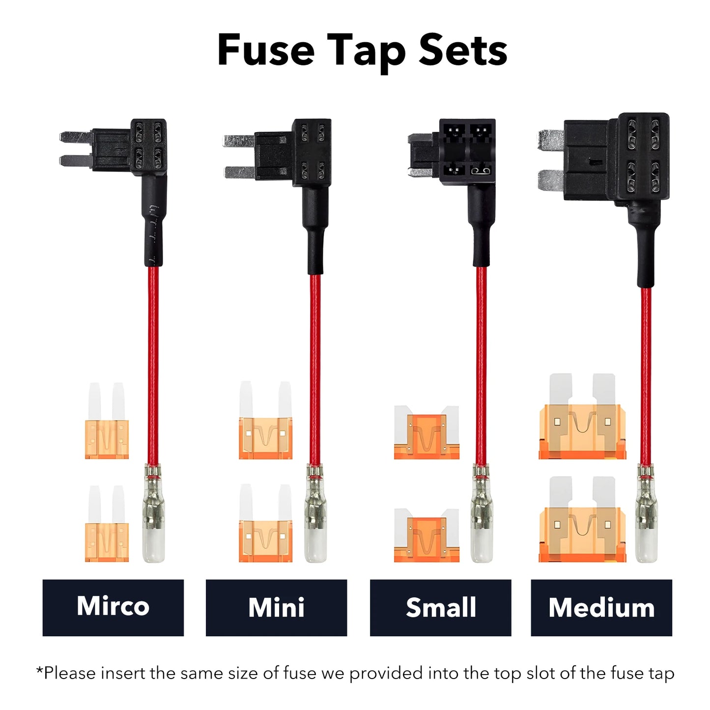 WOLFBOX USB-C Hardwire Kit for G840S/G930/G850/G900 Dash Cams