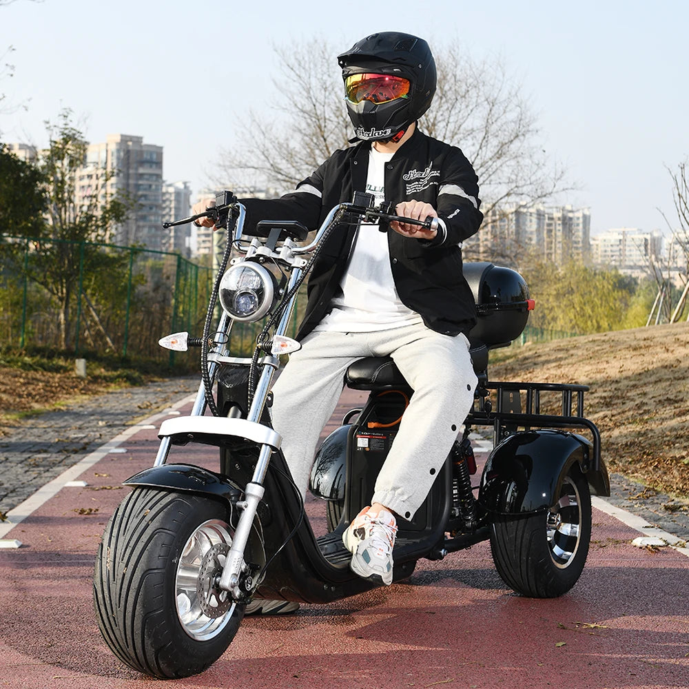 3000W 3 Wheel Electric Trike Off Road Adult Scooter