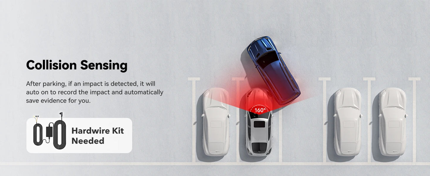 REDTIGER F8 4K+1080P Dash Cam Front and Rear with 5.8G WiFi and GPS