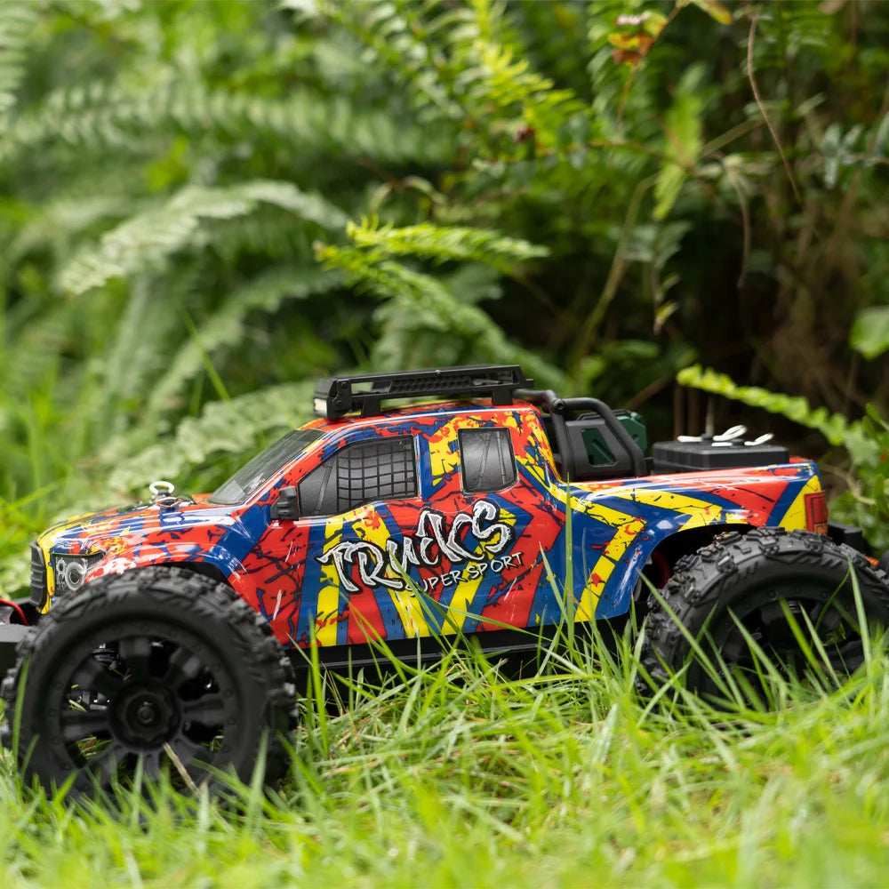 JIUSI MT14R 1/14 RC Racing Car 4WD 80km/h Brushless Motor 2.4G Remote Control 35C High Speed Off-road