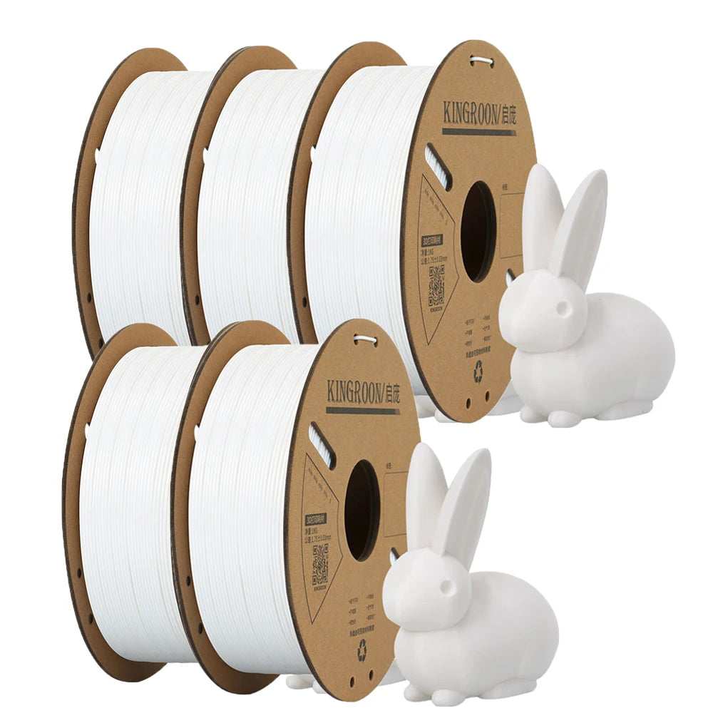 KEEPANG PLA Filament 1.75mm No Bubble 3D Printer Filament 5/10 Rolls