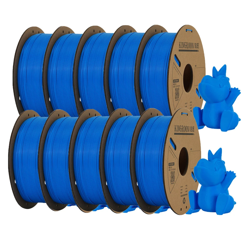 KEEPANG PLA Filament 1.75mm No Bubble 3D Printer Filament 5/10 Rolls