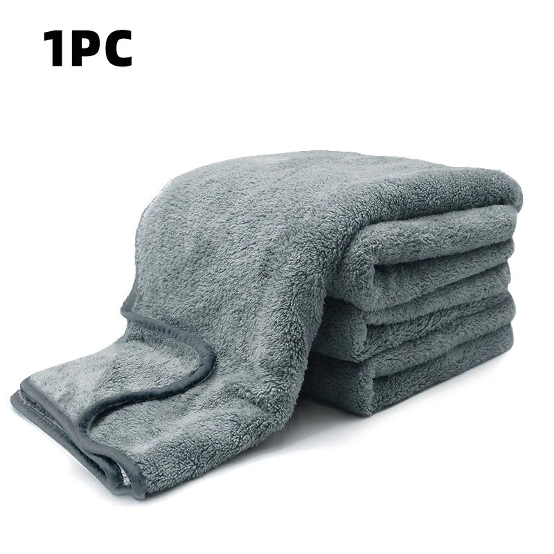 75x35 60x40cm Microfiber Car Wash Towels Fast Dry Soft Cloth High Absorption