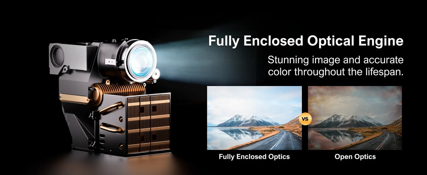 ULTIMEA Projector 4K Android TV Netflix Dolby Smart