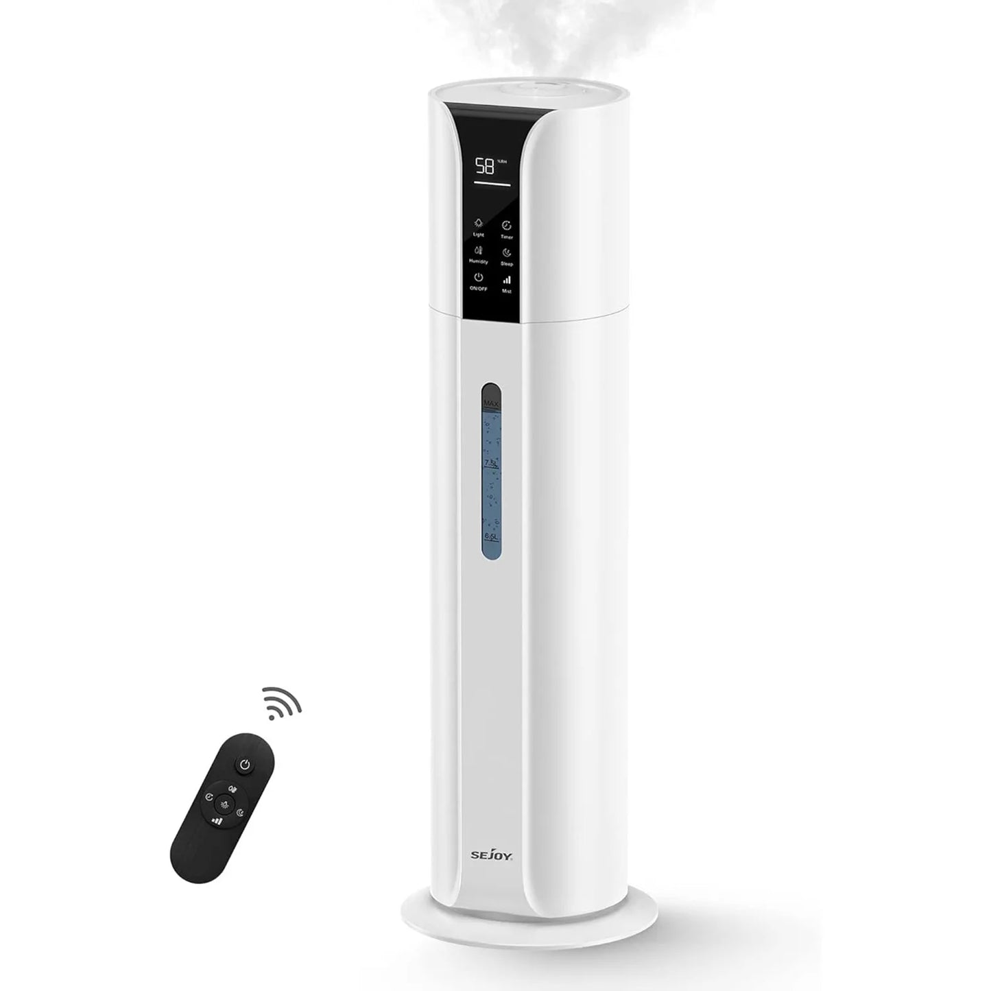Cool Mist Humidifier with Essential Oil and Remote Control