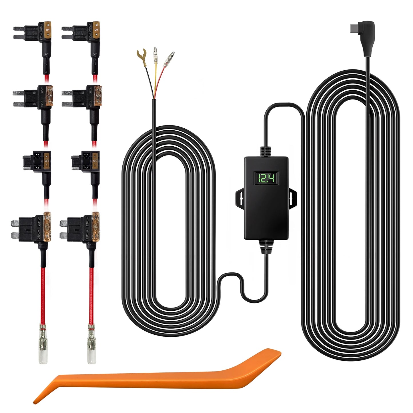 WOLFBOX USB-C Hardwire Kit for G840S/G930/G850/G900 Dash Cams