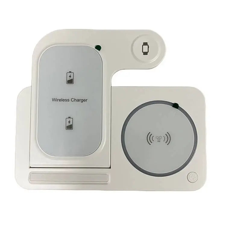 30W LED Fast Wireless Charger 3 in 1 Foldable Stand
