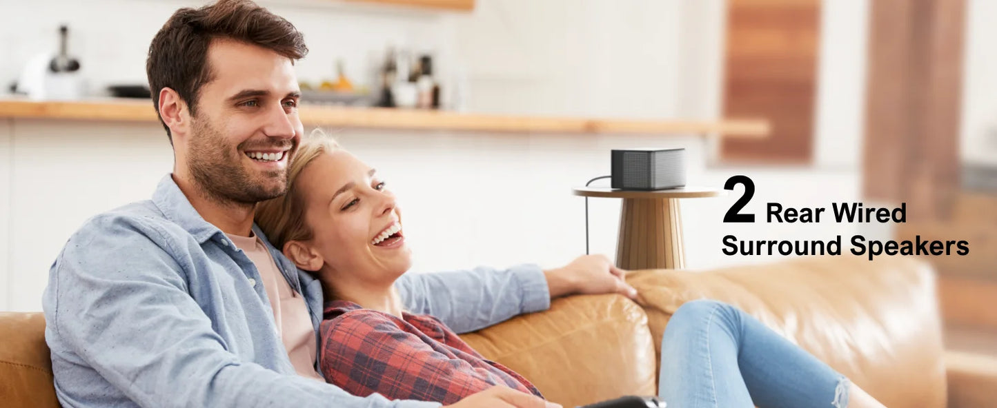 ULTIMEA 460W 7.1ch Soundbar with Dolby Atmos and Wireless Subwoofer