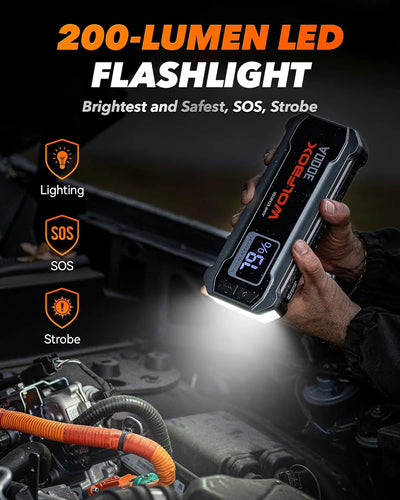 WOLFBOX 3000Amp Car