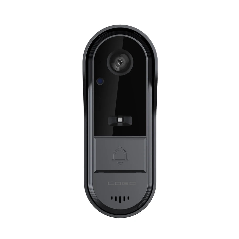 2.4G WiFi Wireless Video Doorbell with Night Vision and Waterproof Camera