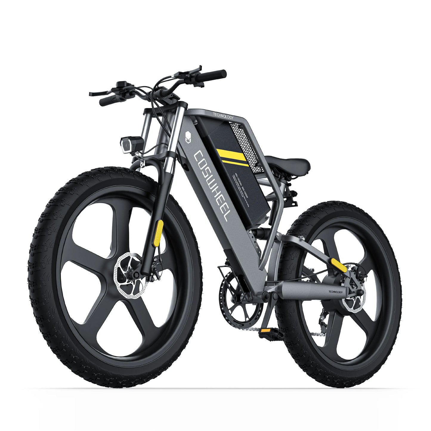 COSWHEEL T26 Electric Bike 1000W Motor 48V 25Ah Battery 26 Inch Fat Tire Mountain E-Bike with Hydraulic Brakes
