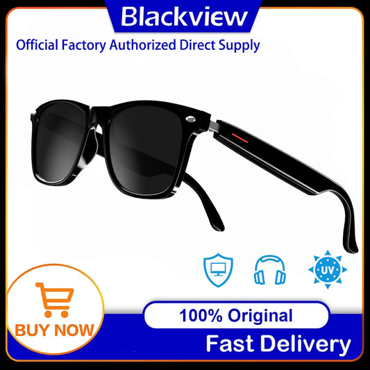 Blackview Bluetooth Smart Glasses with Speaker Mic IPX4 UV Protection