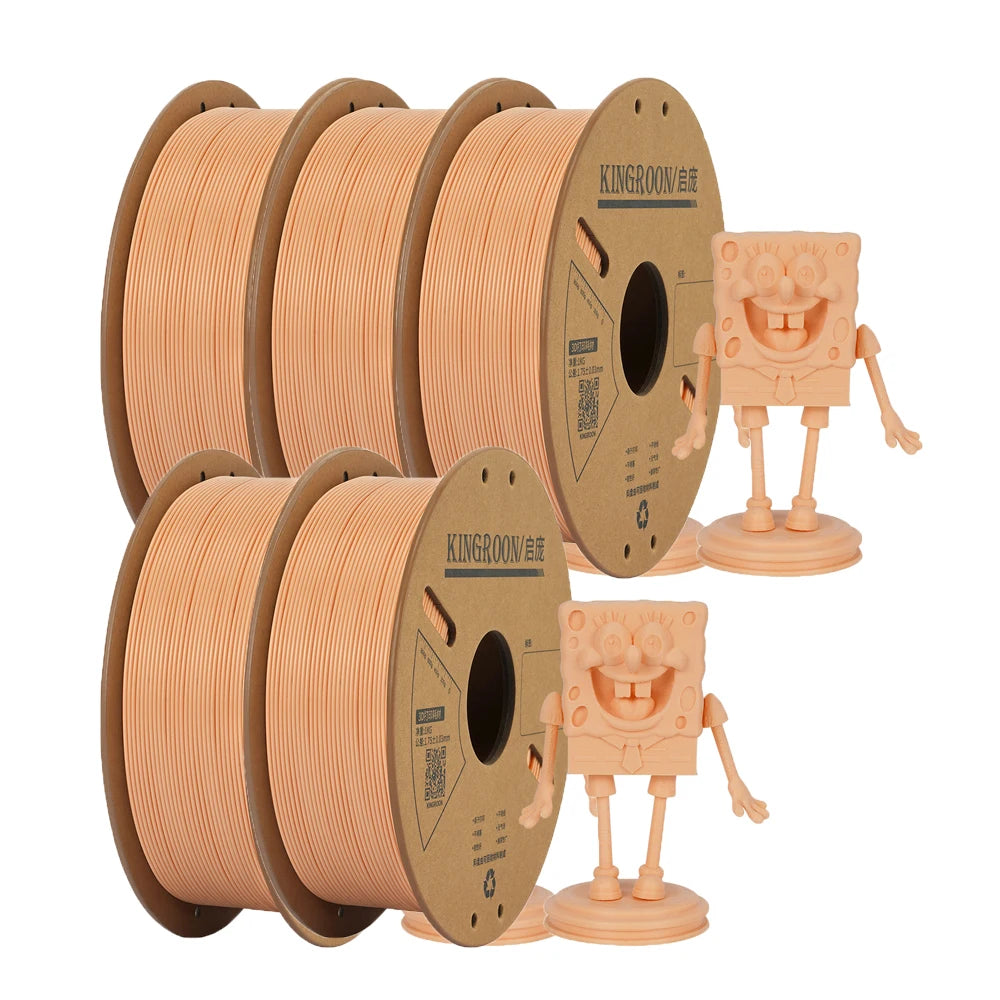 KEEPANG PLA Filament 1.75mm No Bubble 3D Printer Filament 5/10 Rolls