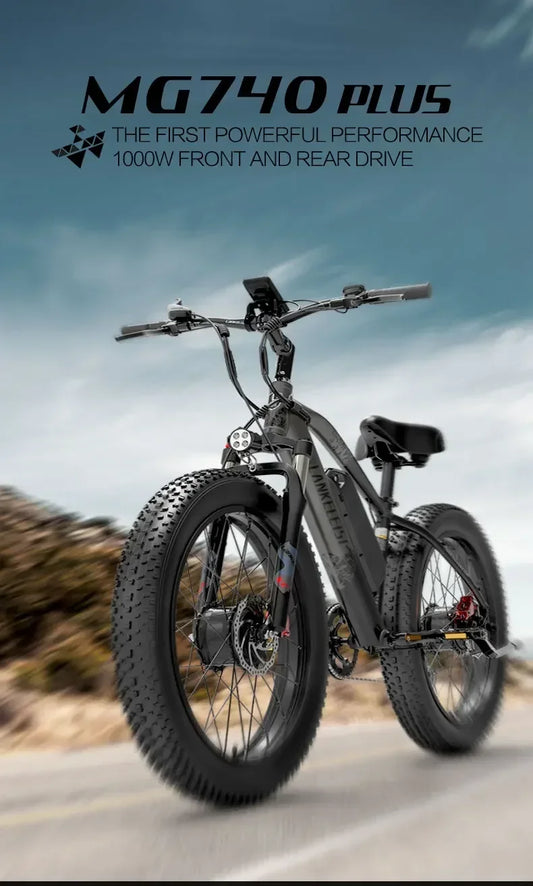 LANKELEISI MG740PLUS Electric Bike 2000W Motor 48V 16Ah Fat Tire Full Suspension

LANKELEISI MG740PLUS