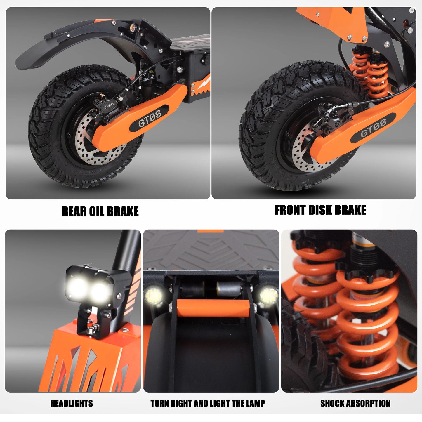 Arwibon 60V 5600W Adult Electric Scooter Dual Motor Sport eScooter with Seat