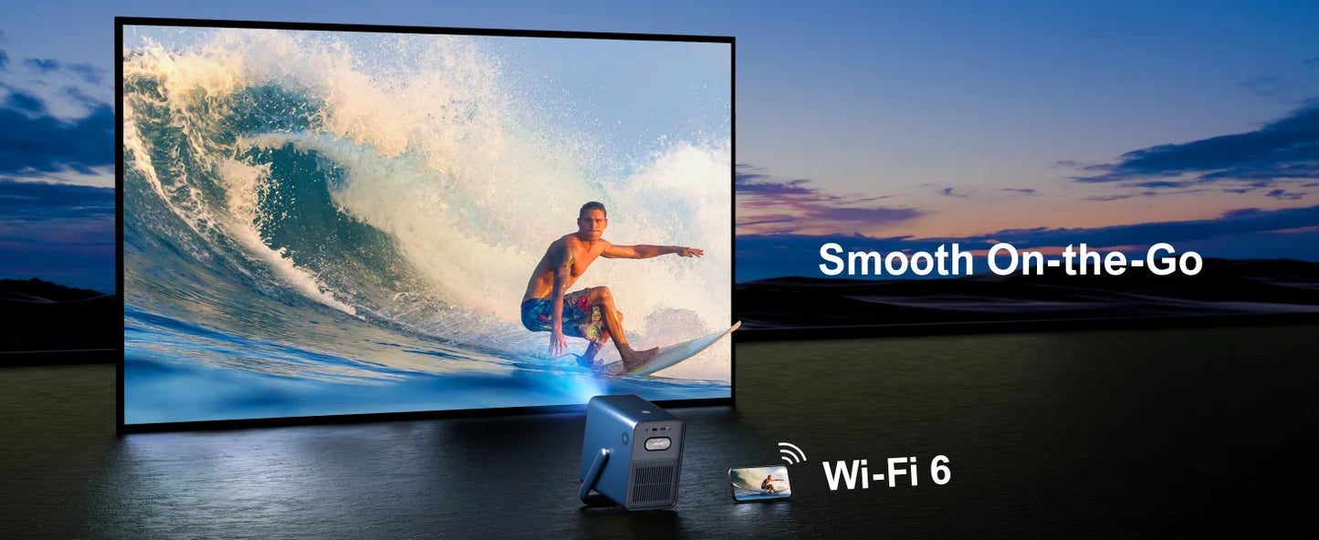 ULTIMEA Projector 4K Android TV Netflix Dolby Smart