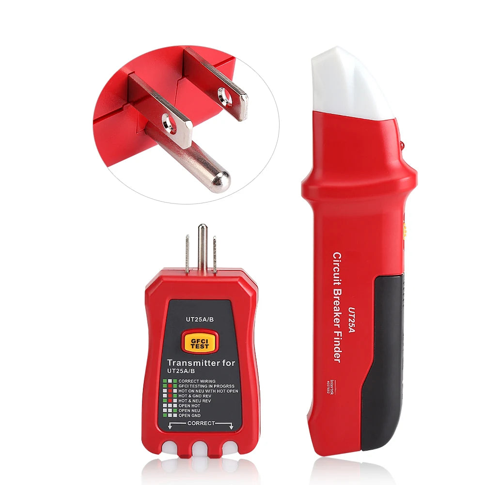 Professional Circuit Breaker Finder Sensitivity Adjustable Socket Tester Diagnostic Tool Circuit Tester