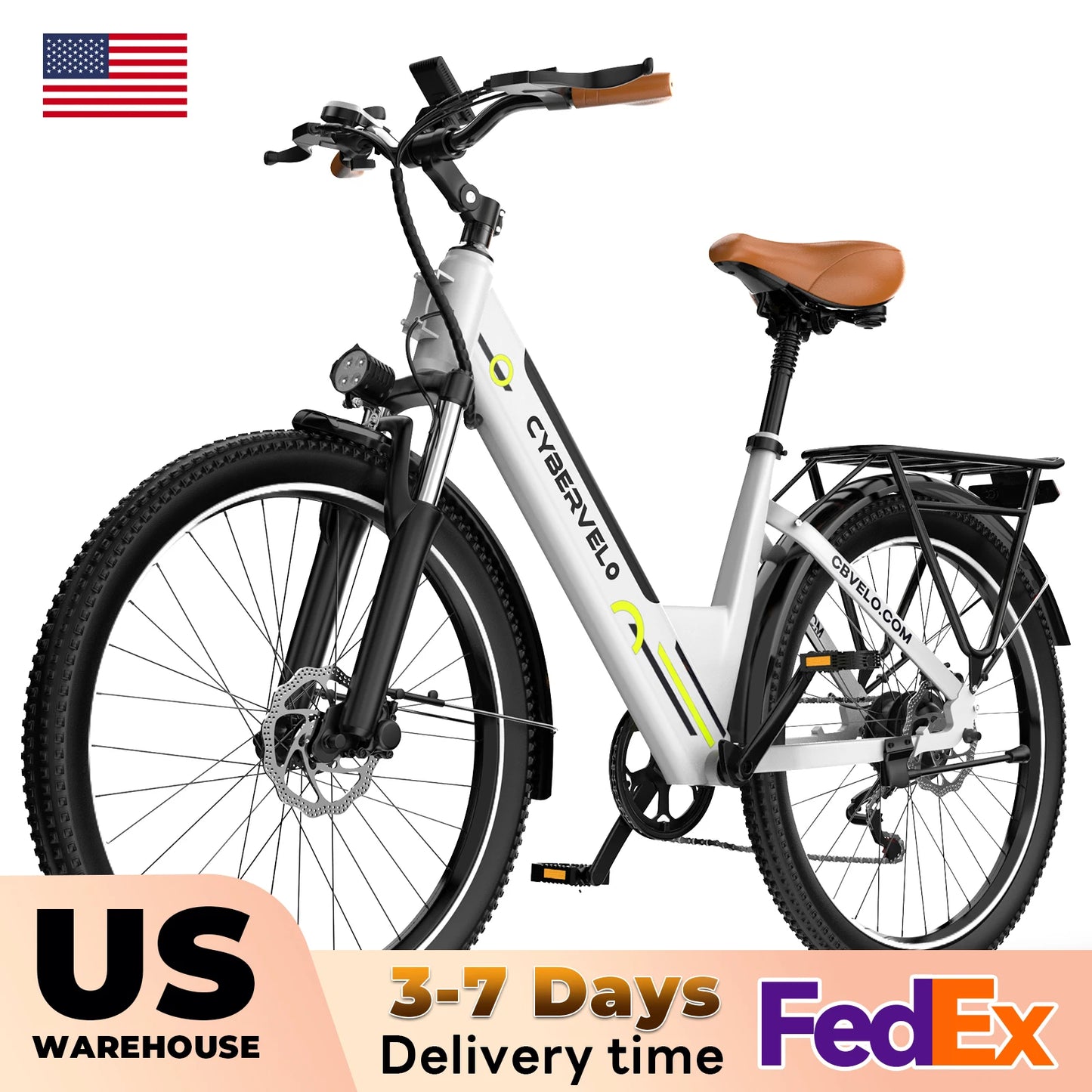 1000 Peak Electric Bike for Adults,up 80 Miles Removable Battery Ebike, 26" Electric E Bike with 7-Speed,Adult Electric Bicycles