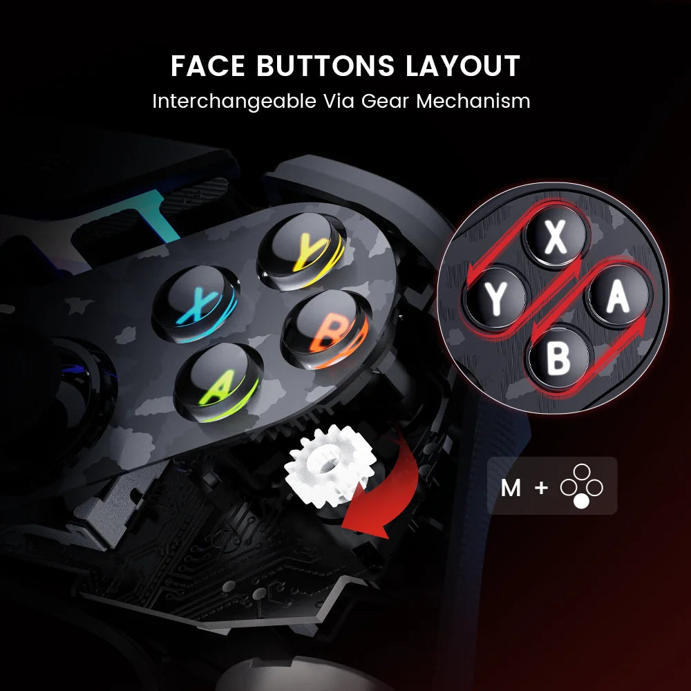 GameSir Tarantula Pro Switch Controller with 9 Mappable Buttons for Nintendo Switch iPhone and Android
