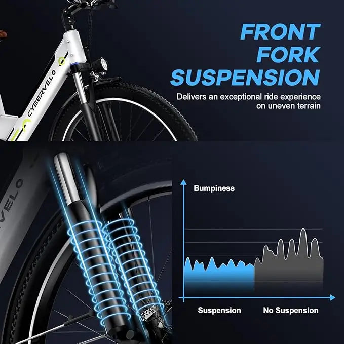 1000 Peak Electric Bike for Adults,up 80 Miles Removable Battery Ebike, 26" Electric E Bike with 7-Speed,Adult Electric Bicycles