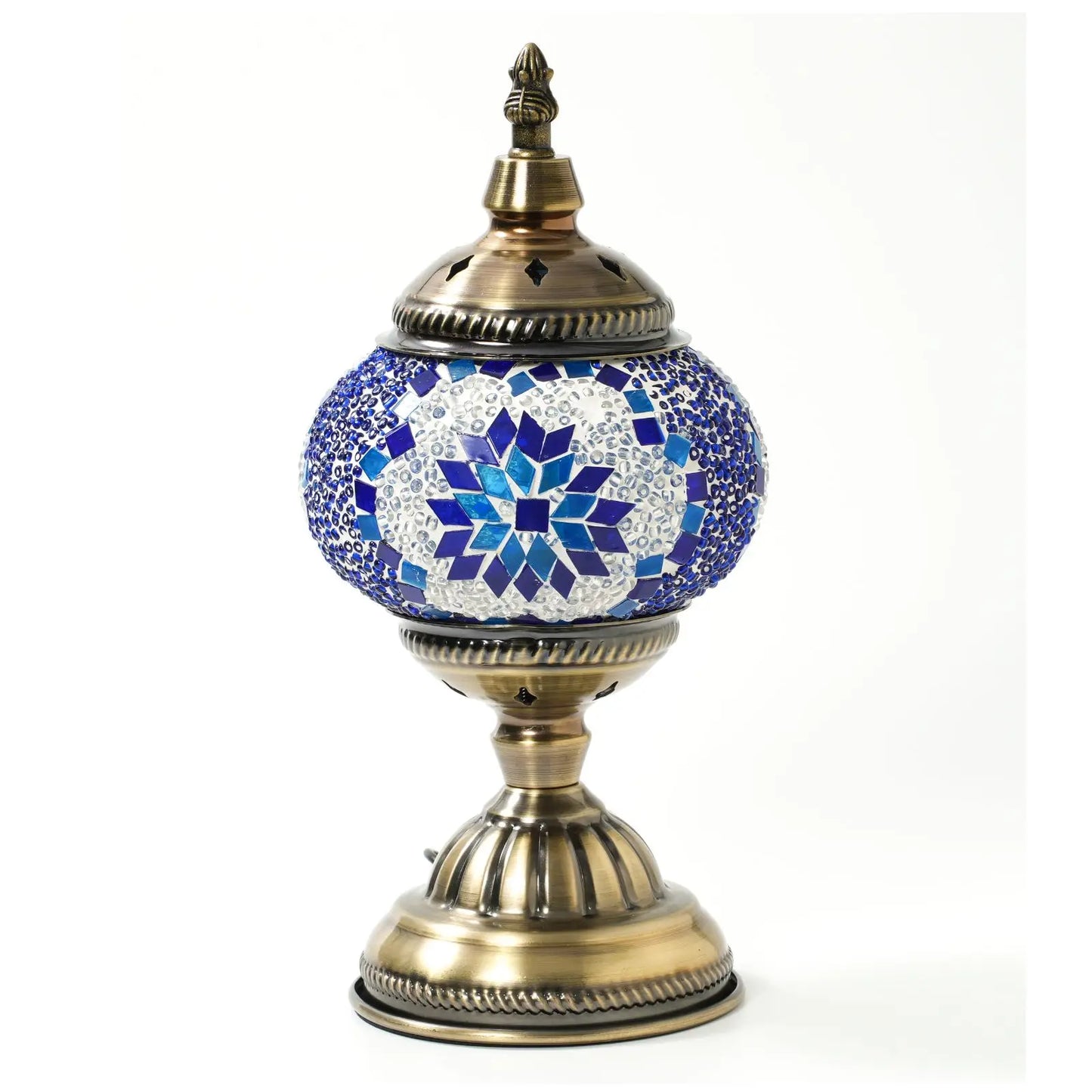Bohemian Turkish Mosaic Table Lamp Vintage Night Light