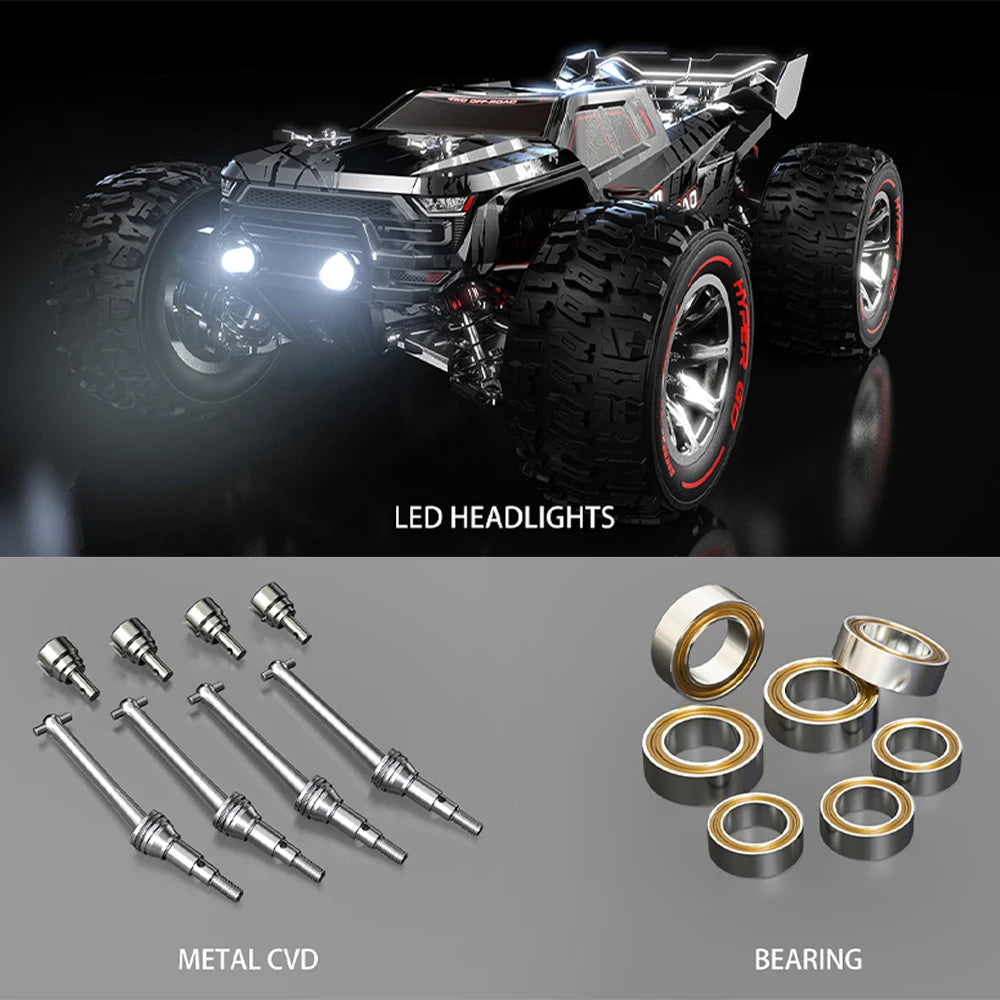 Hypergo MJX 14210 1/14 V2.0 Rc Remote Control Car  4WD Off-road Racing RC Truck Brushless 2.4G Electric Drift Car Boy Toys