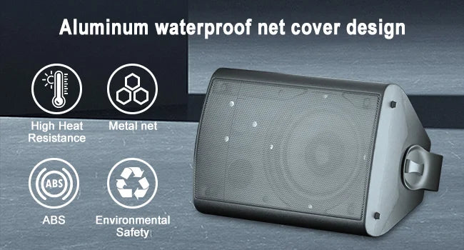 Herdio 800W 6.5in Outdoor Waterproof Wall Mount Speakers 4 Pack


A