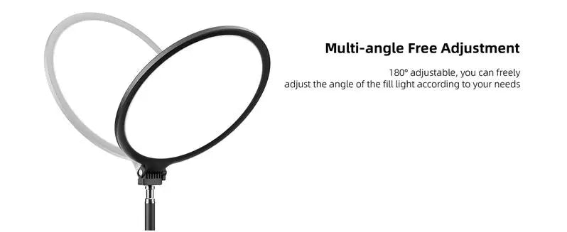Weilisi 10.5 Inch Ring Light with 69 Inch Tripod and Phone Holder Kit for Zoom and Video Recording