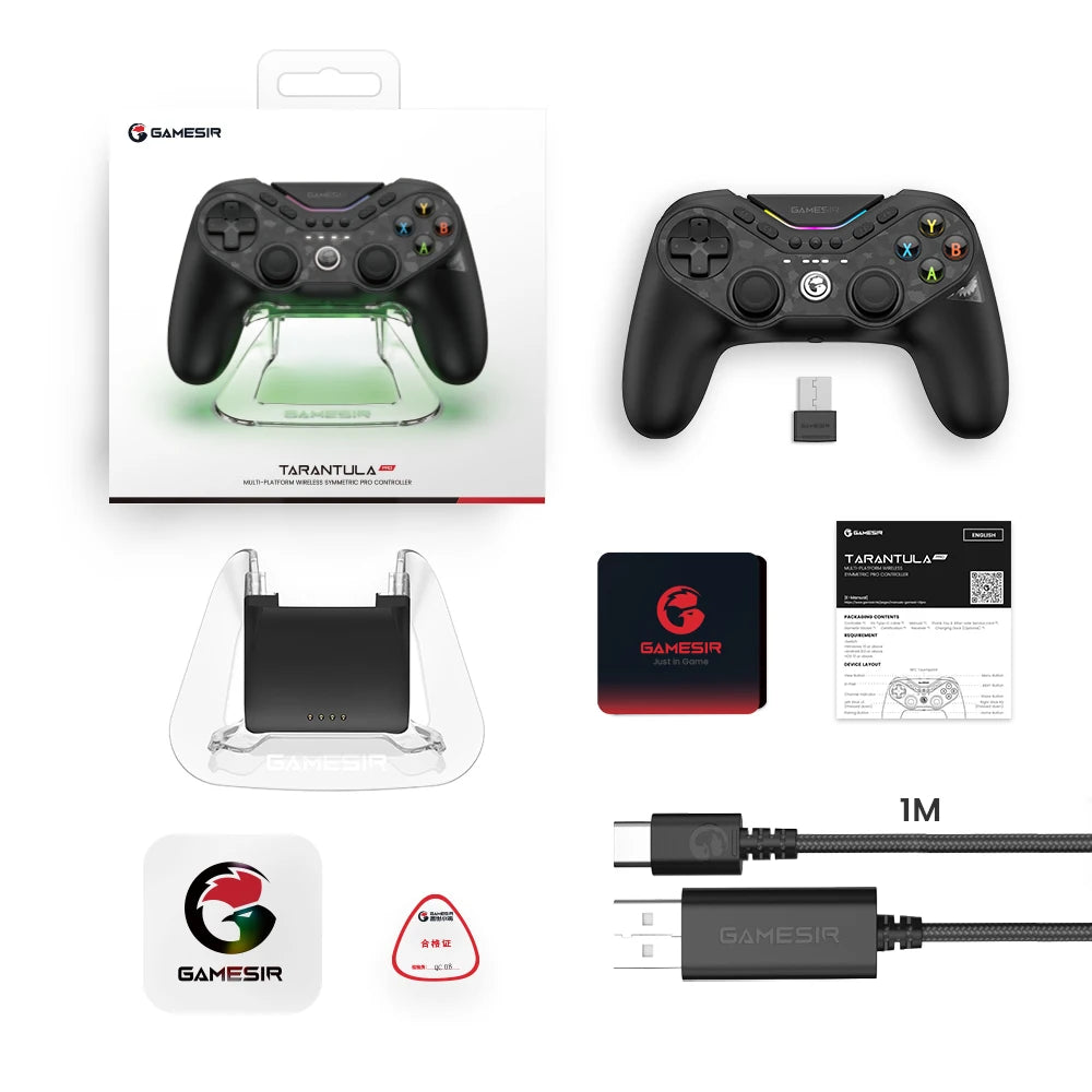 GameSir Tarantula Pro Switch Controller with 9 Mappable Buttons for Nintendo Switch iPhone and Android