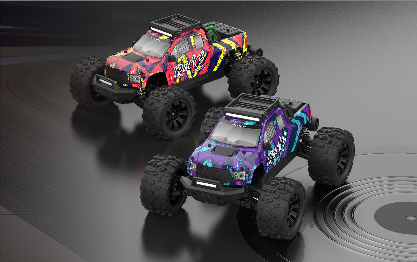 JIUSI PT14R MT14R 114 4WD RC Car 80kmh Brushless Off Road Truck