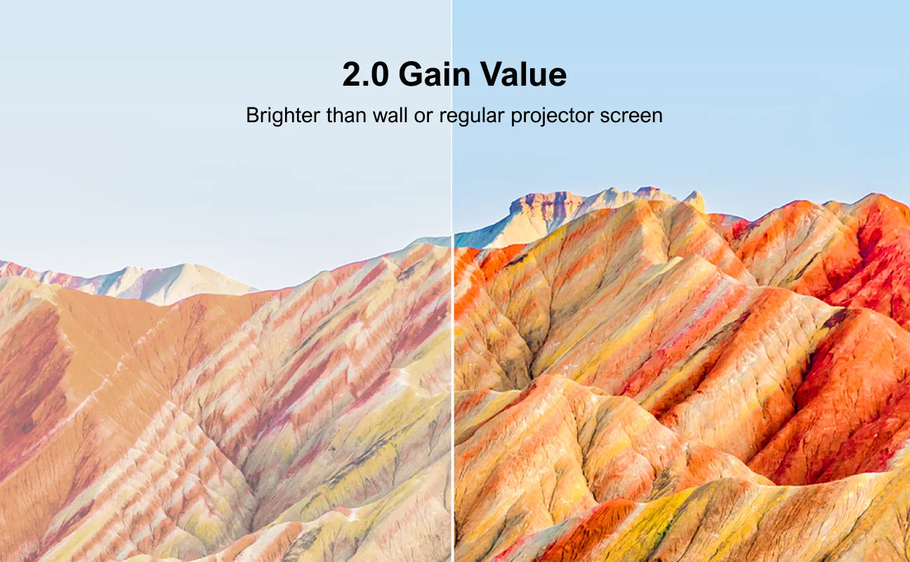 ULTIMEA Photon EALR 4K HD Projection Screen 169 Portable