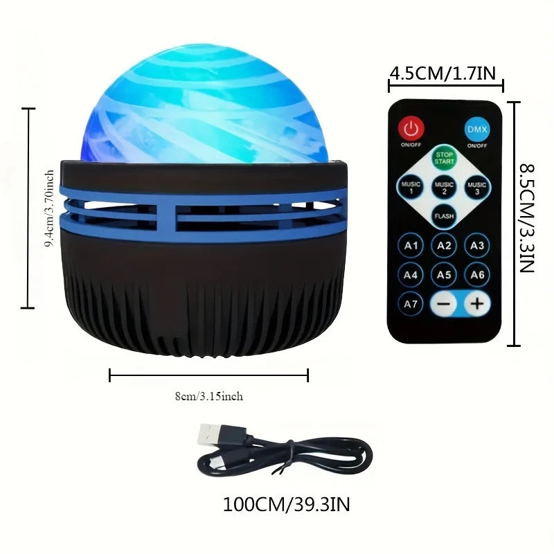LED Galaxy Northern Light Projector 2 in 1 Night Light