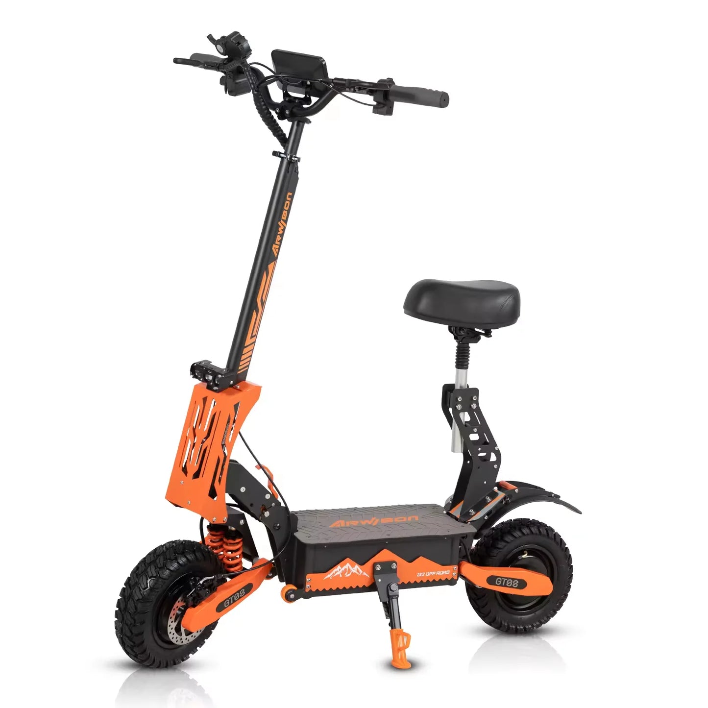 Arwibon 60V 5600W Adult Electric Scooter Dual Motor Sport eScooter with Seat