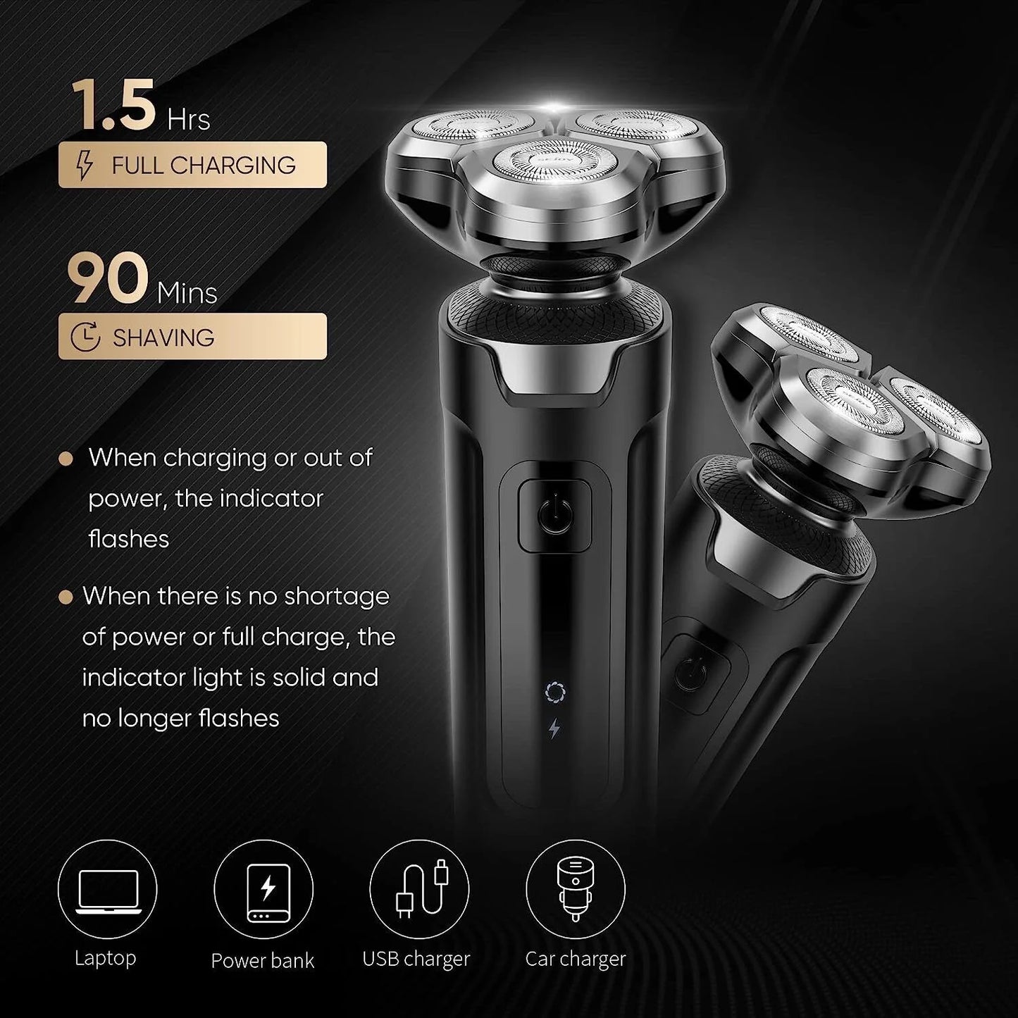 Sejoy Men’s Grooming Kit Electric Beard Trimmer Cordless Clippers