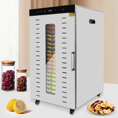 Food Dehydrator High Capacity Smart Control Temp Adjustable Dryer