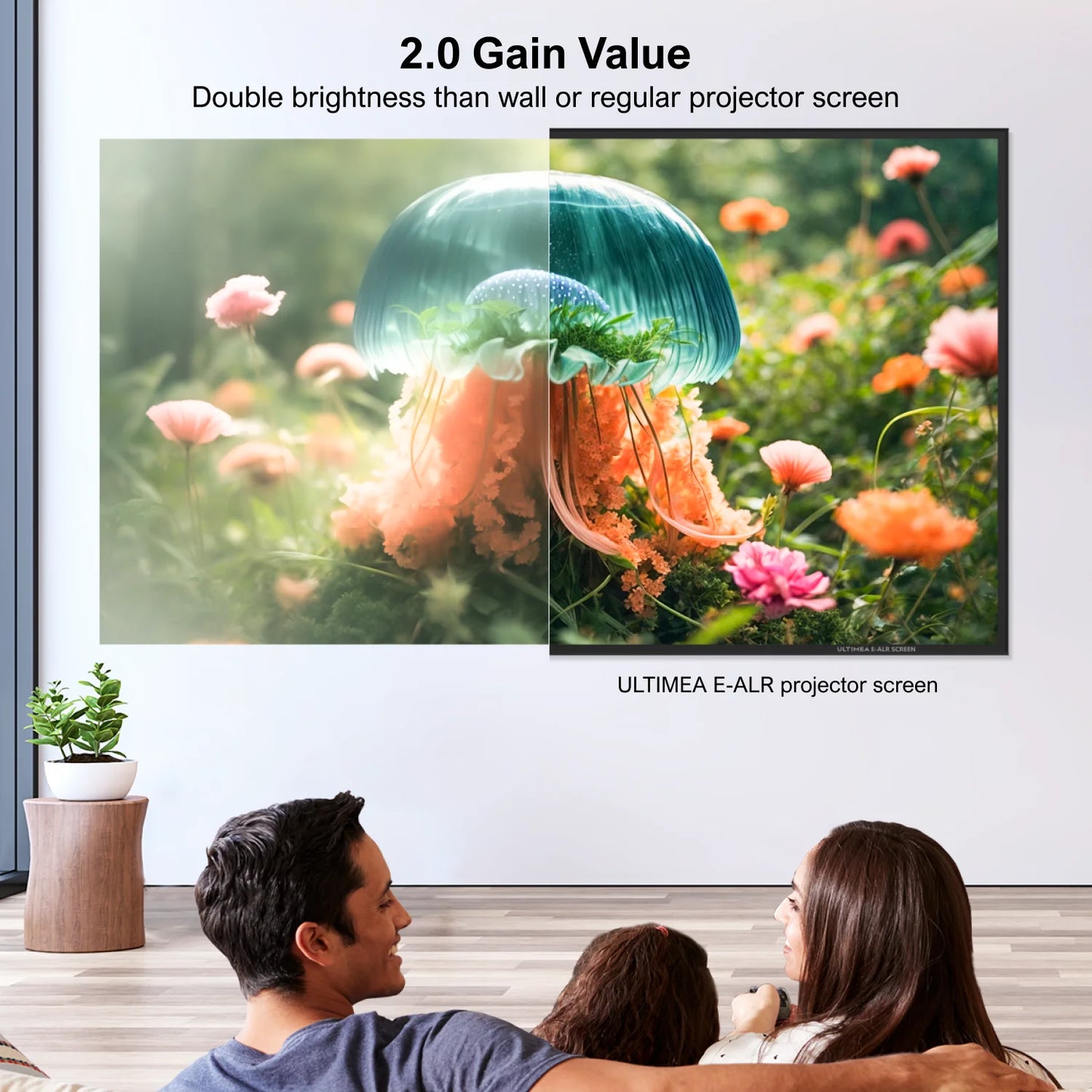 ULTIMEA Photon EALR 4K HD Projection Screen 169 Portable