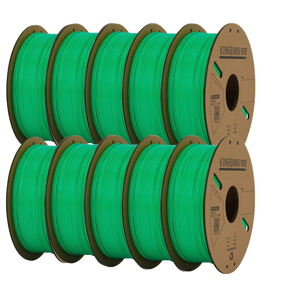 KEEPANG PLA Filament 1.75mm No Bubble 3D Printer Filament 5/10 Rolls