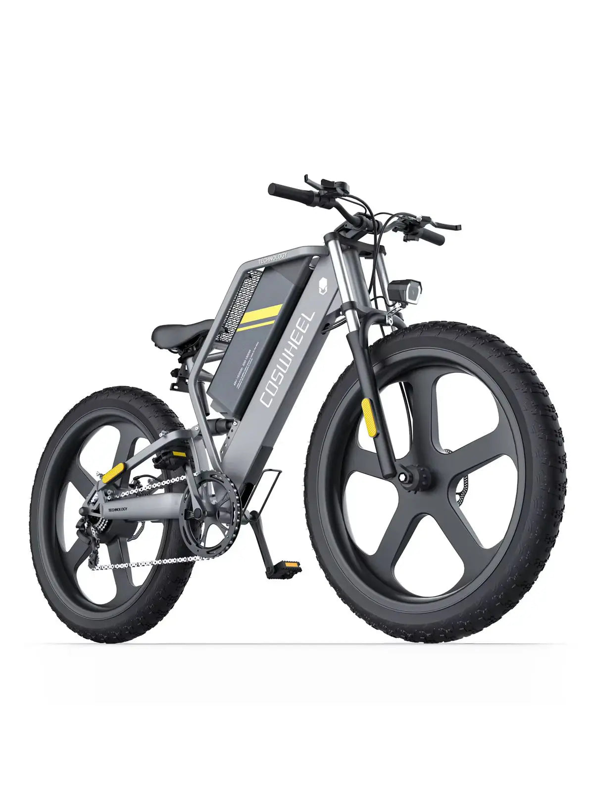 COSWHEEL T26 Electric Bike 1000W Motor 48V 25Ah Battery 26 Inch Fat Tire Mountain E-Bike with Hydraulic Brakes