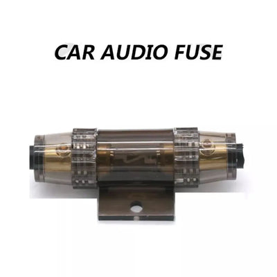 Complete 4AWG Car Audio Amplifier Wiring Kit with RCA Fuse for 2300W Subwoofer Install