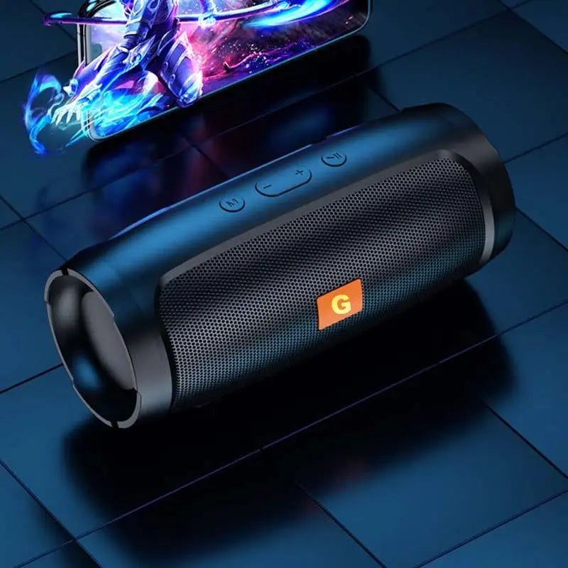 Lewinner Portable Wireless Speaker with 60W Stereo Sound Deep Bass RGB Lights and Dual Pairing