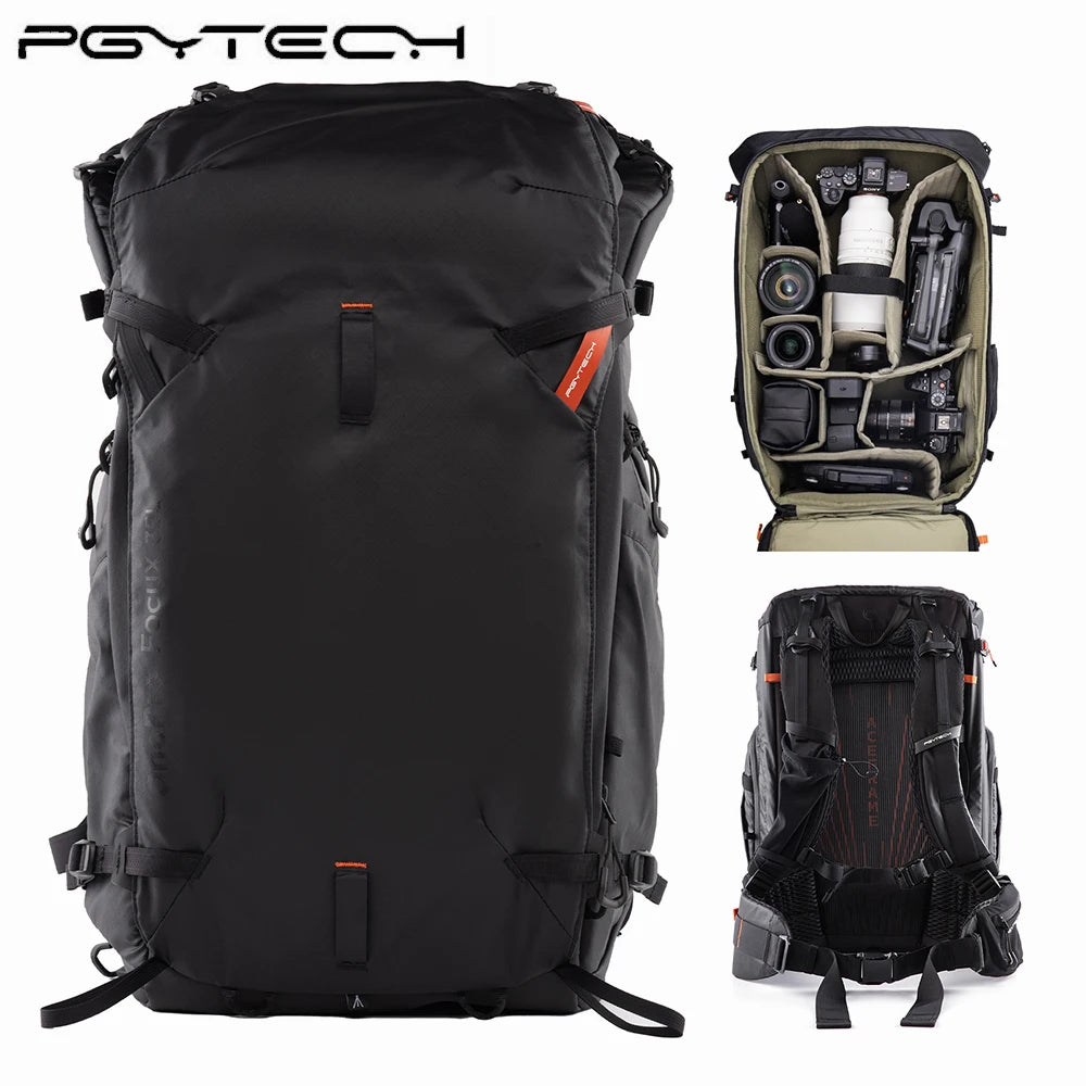PGYTECH OnePro Focus Backpack 25L 35L for Outdoor Travel Photography DSLR Cameras Tripod DJI Drones