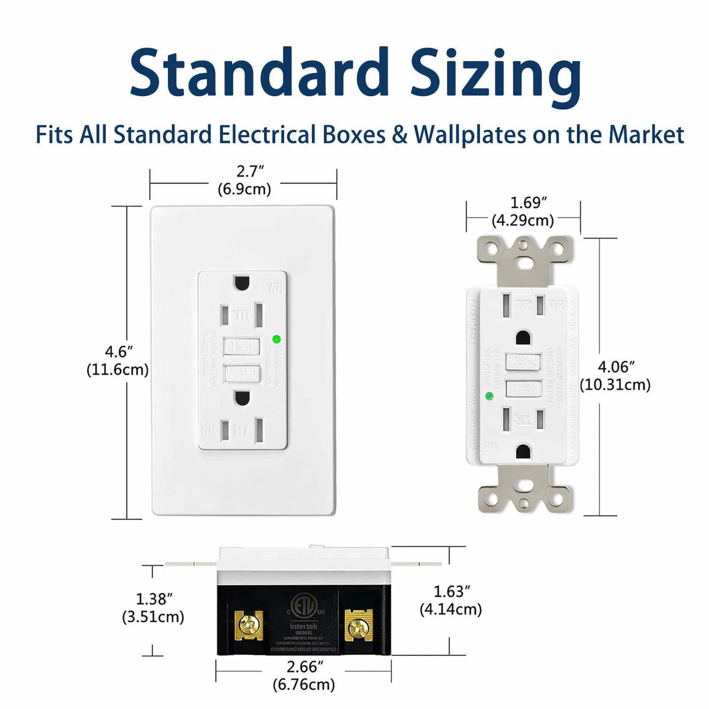 GFCI Outlet 15Amp Weather-Resistant with LED

gfci outlet
