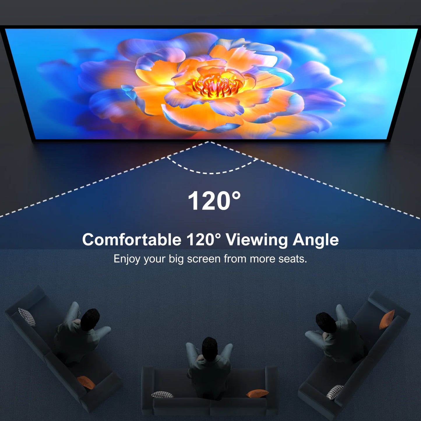 ULTIMEA Photon EALR 4K HD Projection Screen 169 Portable
