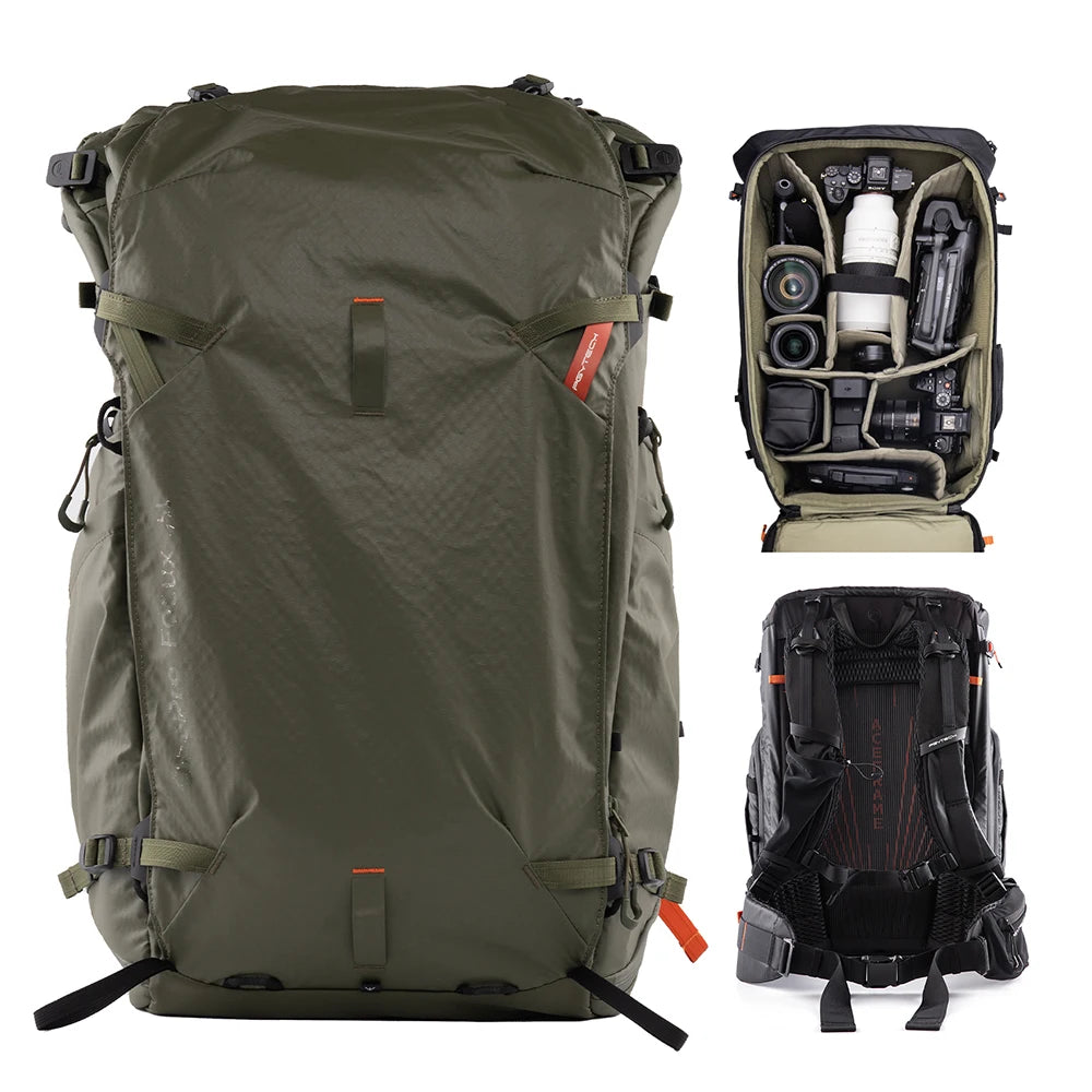 PGYTECH OnePro Focus Backpack 25L 35L for Outdoor Travel Photography DSLR Cameras Tripod DJI Drones