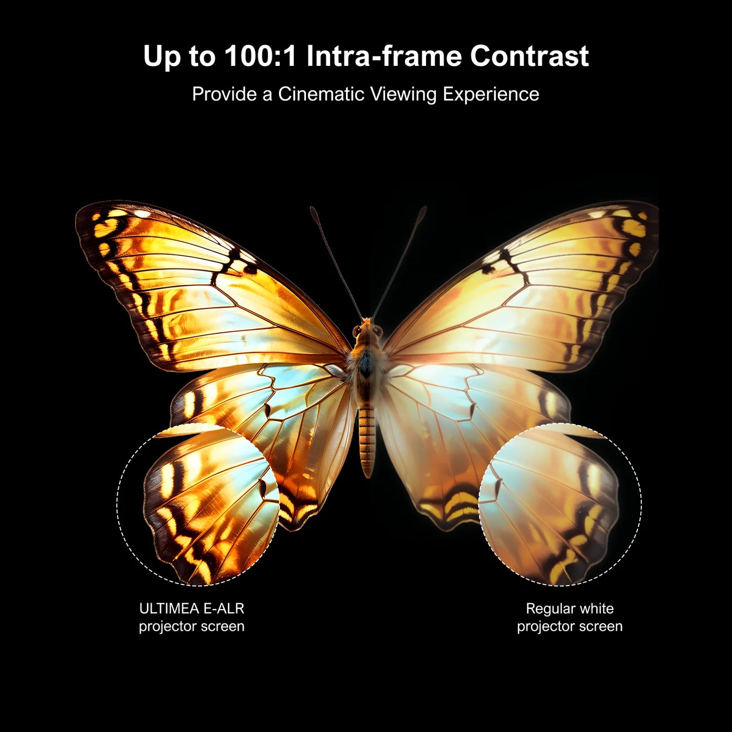 ULTIMEA Photon EALR 4K HD Projection Screen 169 Portable