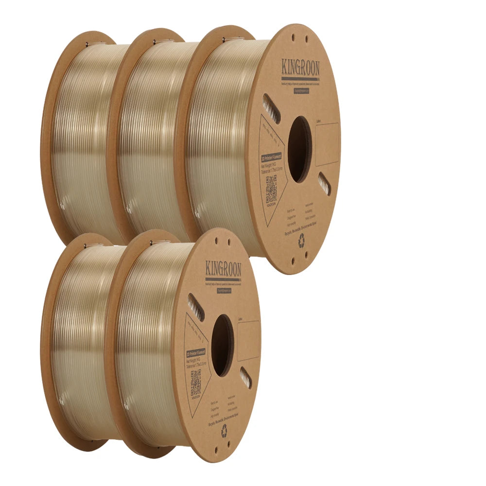 KEEPANG PLA Filament 1.75mm No Bubble 3D Printer Filament 5/10 Rolls