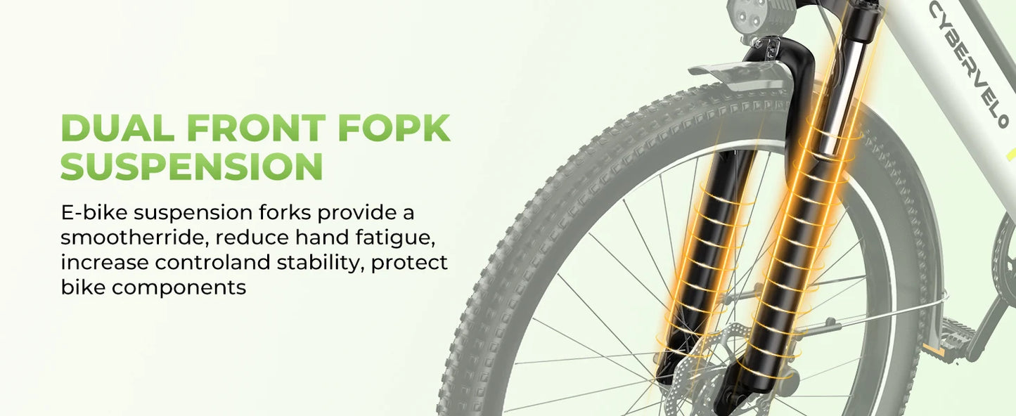 1000 Peak Electric Bike for Adults,up 80 Miles Removable Battery Ebike, 26" Electric E Bike with 7-Speed,Adult Electric Bicycles