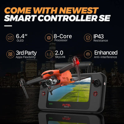 Autel EVO II Pro V3 Drone 4K 1" CMOS Obstacle Avoidance 12-bit A-Log with Smart Controller