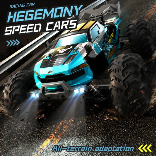 Brushless 4WD Off Road RC Car 80kmh With LED Lights