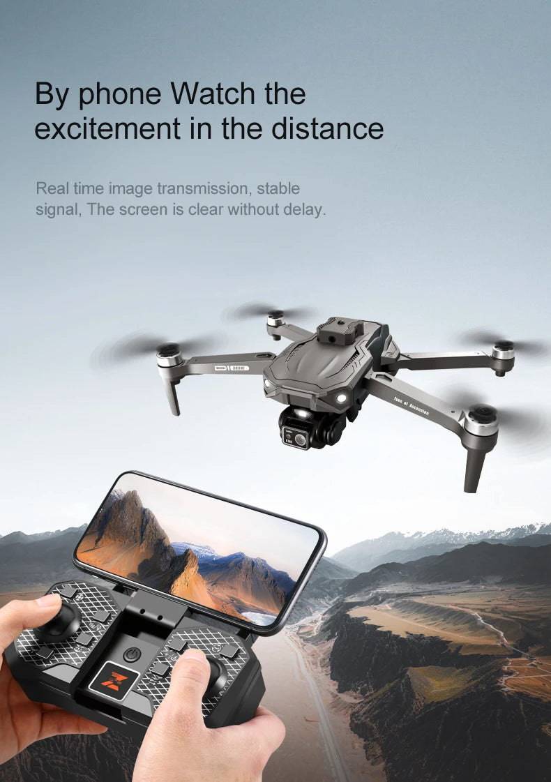 2024 D1 Drone HD Camera 5G GPS Obstacle Avoidance Brushless Motor RC Helicopter